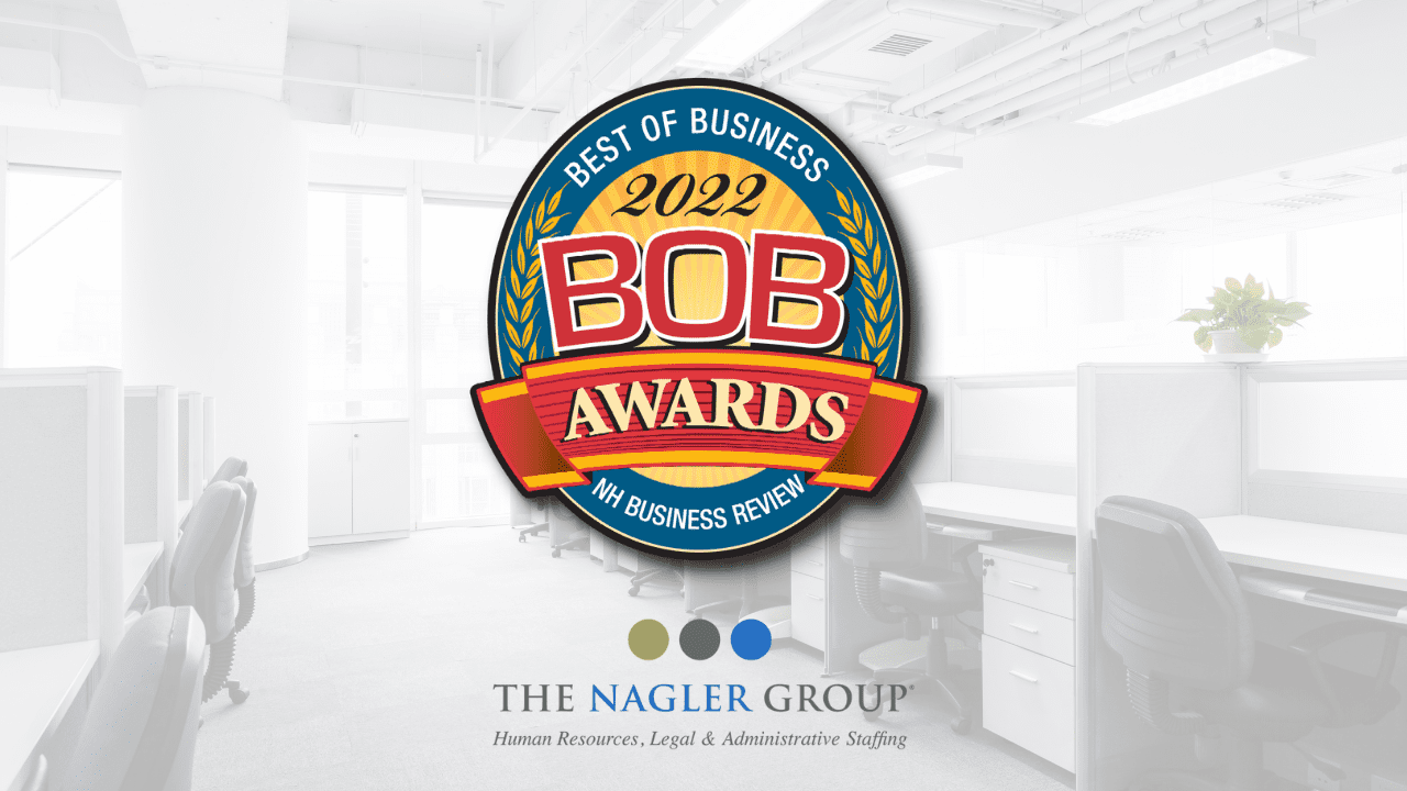 The nagler group voted “best staffing service” for 13th straight year